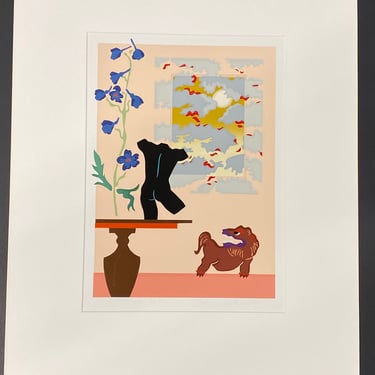 R. Keaney Rathbun ~Joy & Other Emotions~ Silkscreen Art Print 13/37 1987 Signed 
