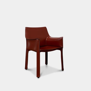 Cassina Cab 413 Armchair In Red