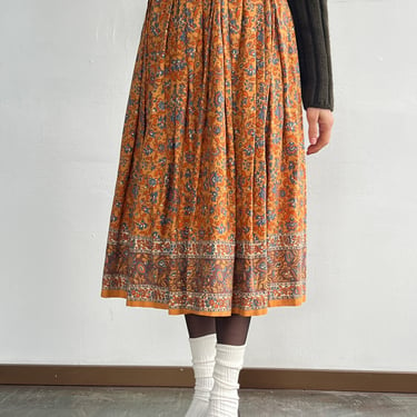 Amber Paisley Skirt (S)