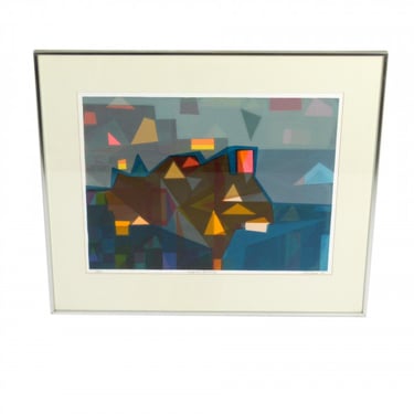 Bob Click "Early One Morning" Serigraph