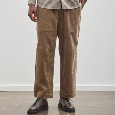 Evan Kinori Elastic Pant, Dark Taupe