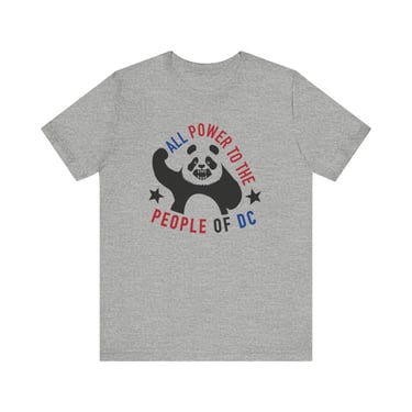 Power to the People Panda Tee