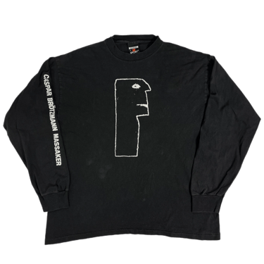 Vintage Caspar Brötzmann Massaker "Der Abend Der Schwarzen Folklore" Long Sleeve Shirt