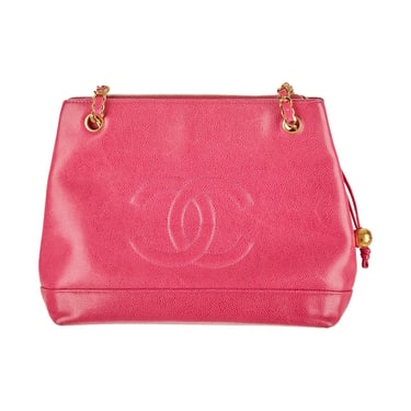 Chanel Pink Caviar Shoulder Bag