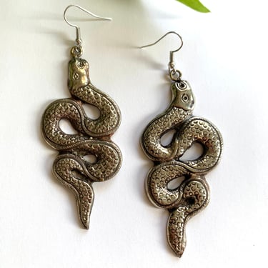 Nepal Snake Earrings
