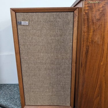 Solid Set of The Fisher XP-1A Vintage Walnut Speakers Circa 1960's