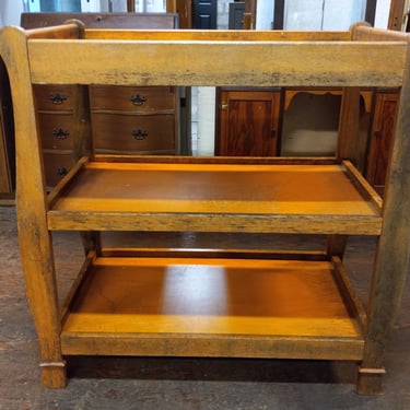 Wooden changing table or potting bench  21"x38"x38"