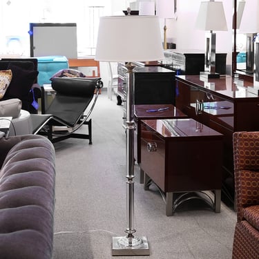 Glass Floor Lamp