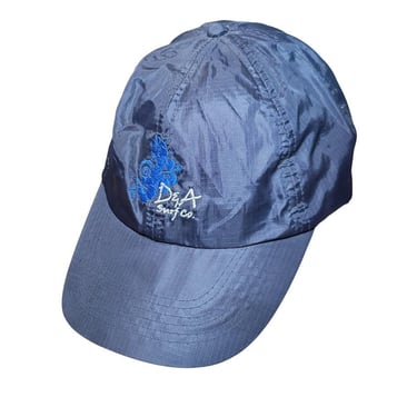 D&A DMA Surf Co Huntington Beach Baseball Cap Hat Skate Street Wear Blue T10 