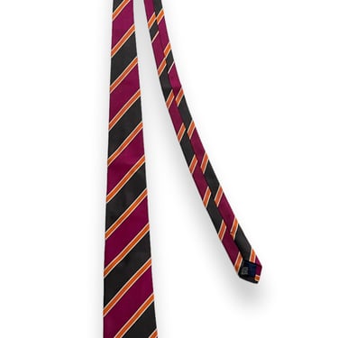 Vintage DRAKE'S x Barney's NY Silk Repp Stripe Necktie ~ Preppy ~ Ivy Style ~ Trad ~ Tie 