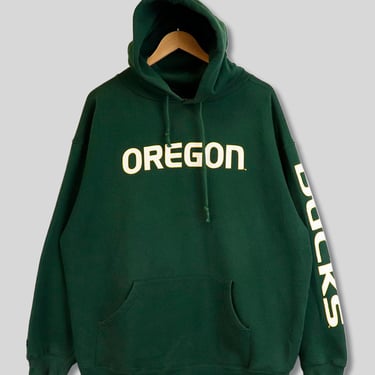 Vintage NCAA Oregon Ducks Hoodie Sz XL