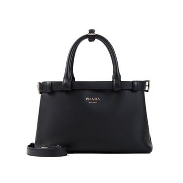 Prada Women Prada Calf Leather Handbag