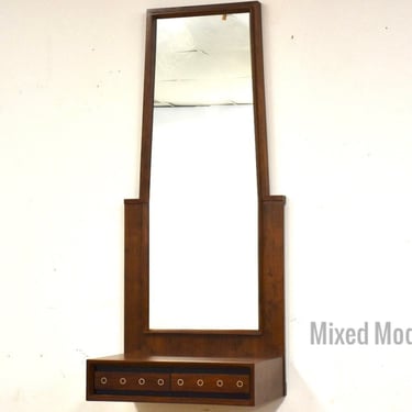 Mid Century Modern Hanging Mirror 