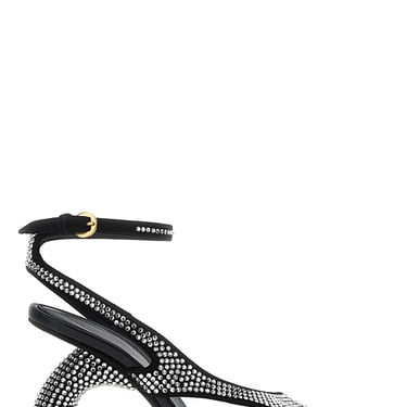 Dries Van Noten Women Crystal Sandals