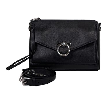 Rebecca Minkoff - Black Pebbled Leather Crossbody Bag