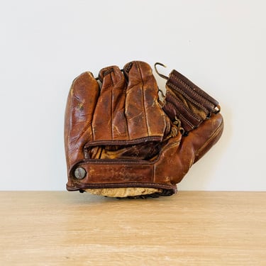 Vintage Classic Leather Wilson Baseball Mitt Glove A2954 Jim Greengrass RHT 