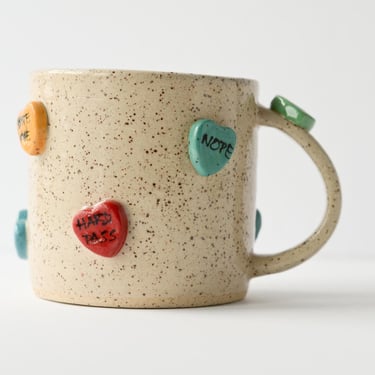 Anti Valentine Mugs | Handmade Pottery | Handmade Ceramics | Funny Pottery 