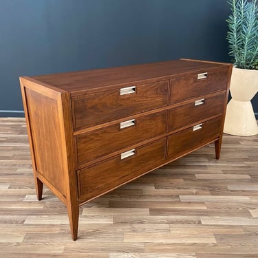 Mid-Century Modern Walnut Dresser by Basic Witz, c.1950’s 