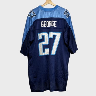 Vintage Eddie George Tennessee Titans Jersey 2XL