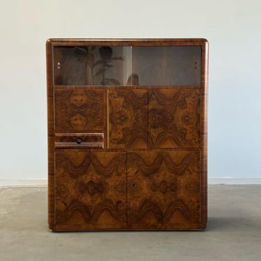 Art Deco Wall Cabinet 