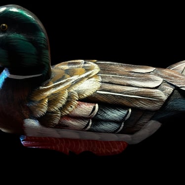 Wooden Duck Carving