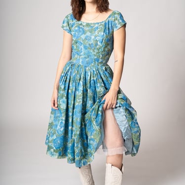60’s Forget Me Not Dress