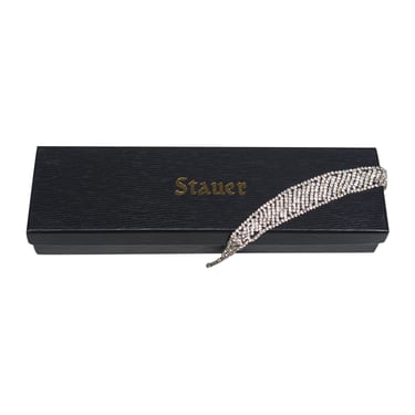 Stauer - Silver Rhinestone Bracelet