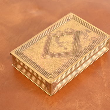 Tiffany Studios New York Graduate Bronze Doré Box, Circa 1910
