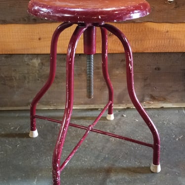 Sweet adjustable metal stool  20"