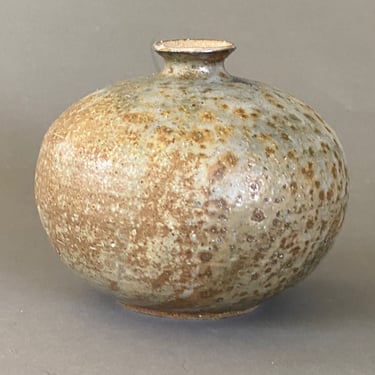 Vintage Studio Pottery Weed Vase Signed Jensen 