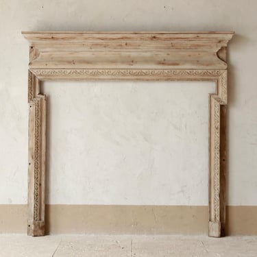 18th C. Georgian Pine Fire Surround from Wentworth Woodhouse