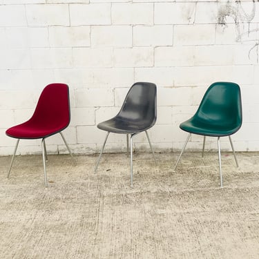 Eames Shell Chair in  Red, Gray, or Green 