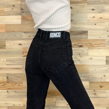 Bongo 90's Vintage Black Denim Jeans / Size 25 