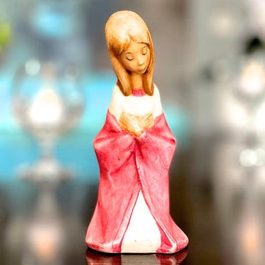 VINTAGE: Porcelain Nativity Figurine - Mary - Mother of Christ - Nativity Replacement - SKU 15-B2-00010706 