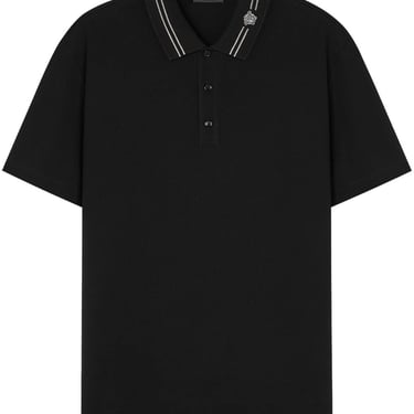 Versace Men Medusa Cotton Polo Shirt