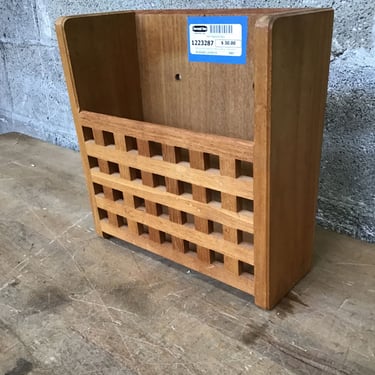 Teak Magazine Rack (Seattle)