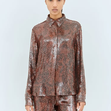 Dries Van Noten Women Sequin Shirt