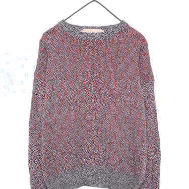 Gray Geo Sweater