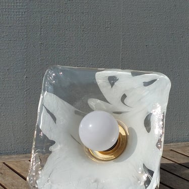 Murano Wall Lamp / Murano Wall Light /Murano Ceiling Lamp / La Murrina Wall, Ceiling Lamp /La Murrina Wall, Ceiling Light / Italy / 90's 