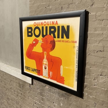 Jacques Bellenger Framed Advertising Poster