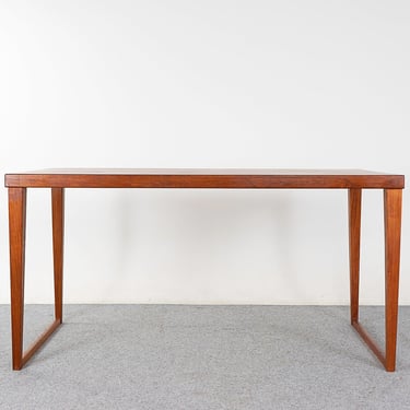 Danish Modern Teak Table/Desk - (323-096) 