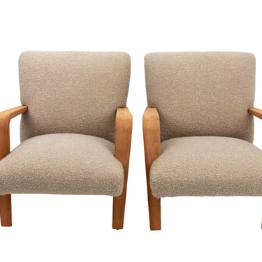 Pair of Mid Century Arm Chairs