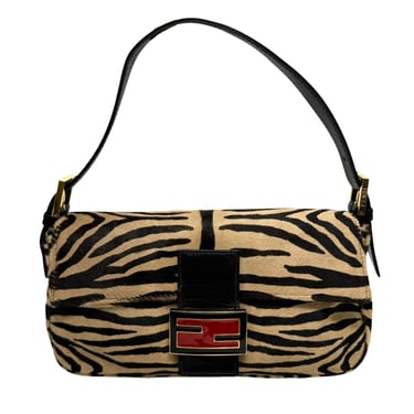 Fendi Cheetah Calf Hair Baguette