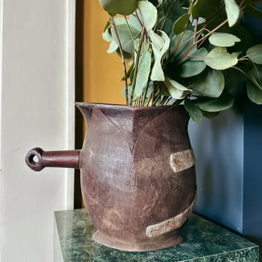 Vintage Woodcarved Vase/Vessel