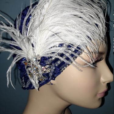 1920'S STYLE FLAPPER CLOCHE Hat Gatsby 