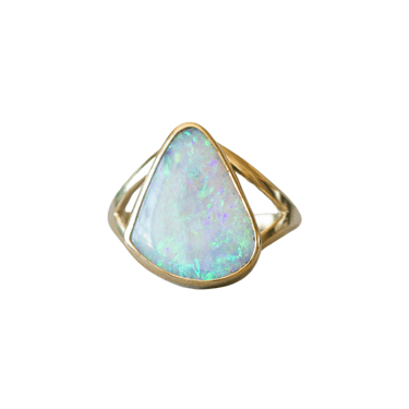 Australian Boulder Opal Cleo Ring — Corey Egan Trunk Show