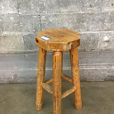 Chunky Cabin Stool (Seattle)