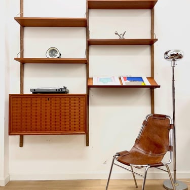 Poul Cadovius Cado Danish Modern Shelf System Wall Unit 