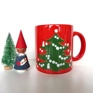 Vintage Waechtersbach Christmas Tree Mug From West Germany 