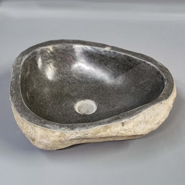 Contemporary Carved Granite Sink